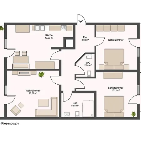 Riesendoggy Apartamento