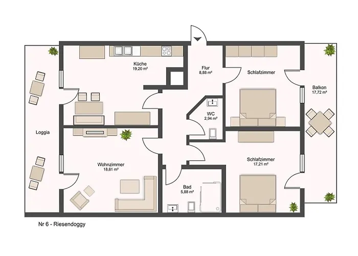 Riesendoggy Apartman